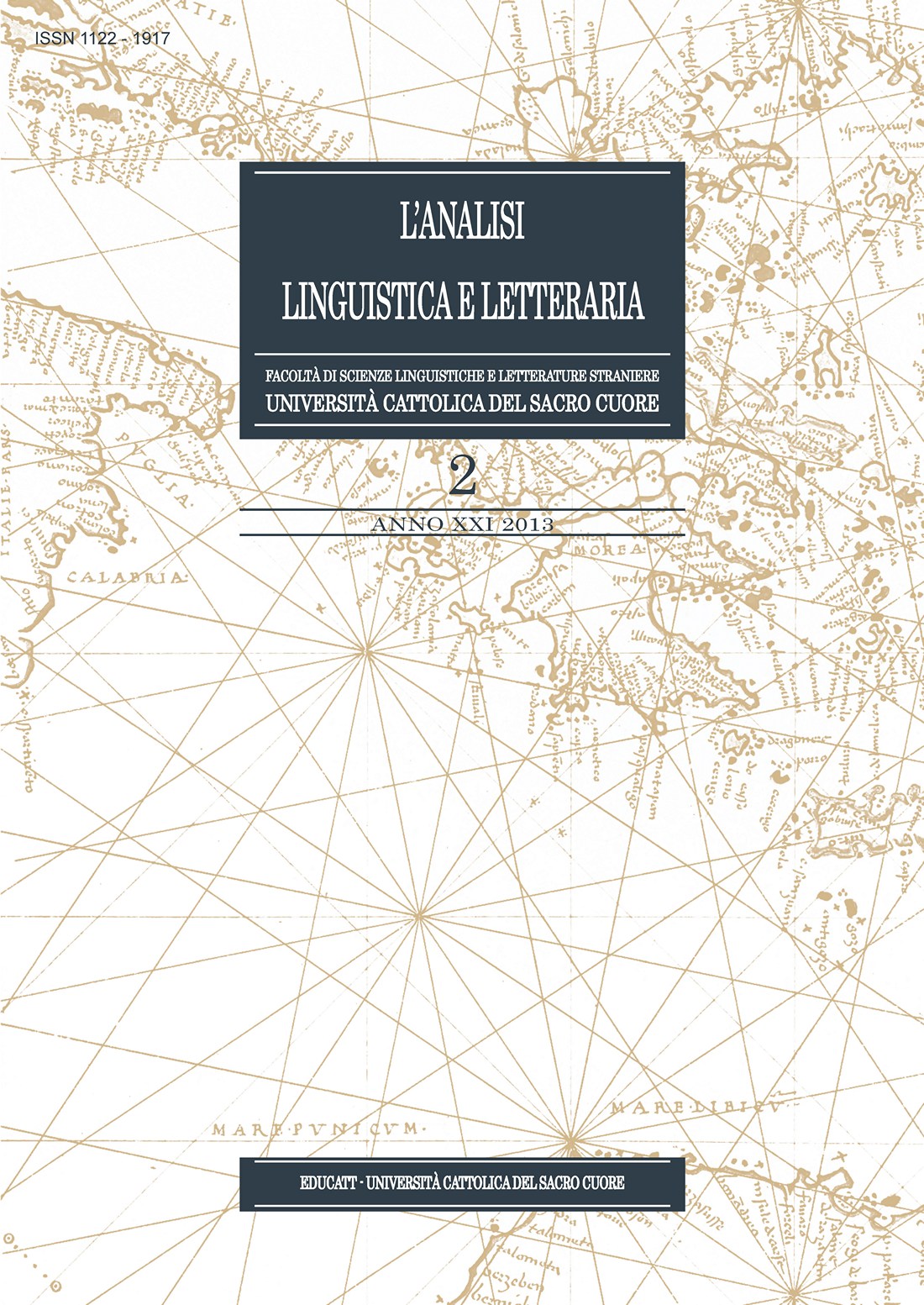 ALL ANALISI LINGUISTICA E LETTERARIA 2 2013