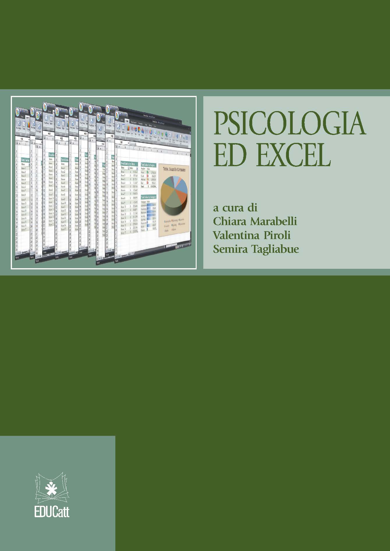 PSICOLOGIA ED EXCEL