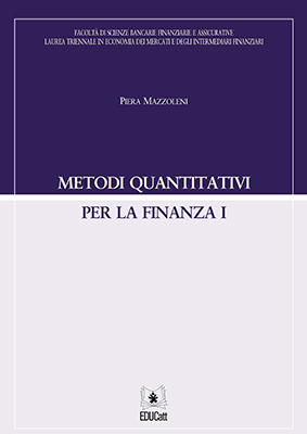 METODI QUANTITATIVI PER LA FINANZA I