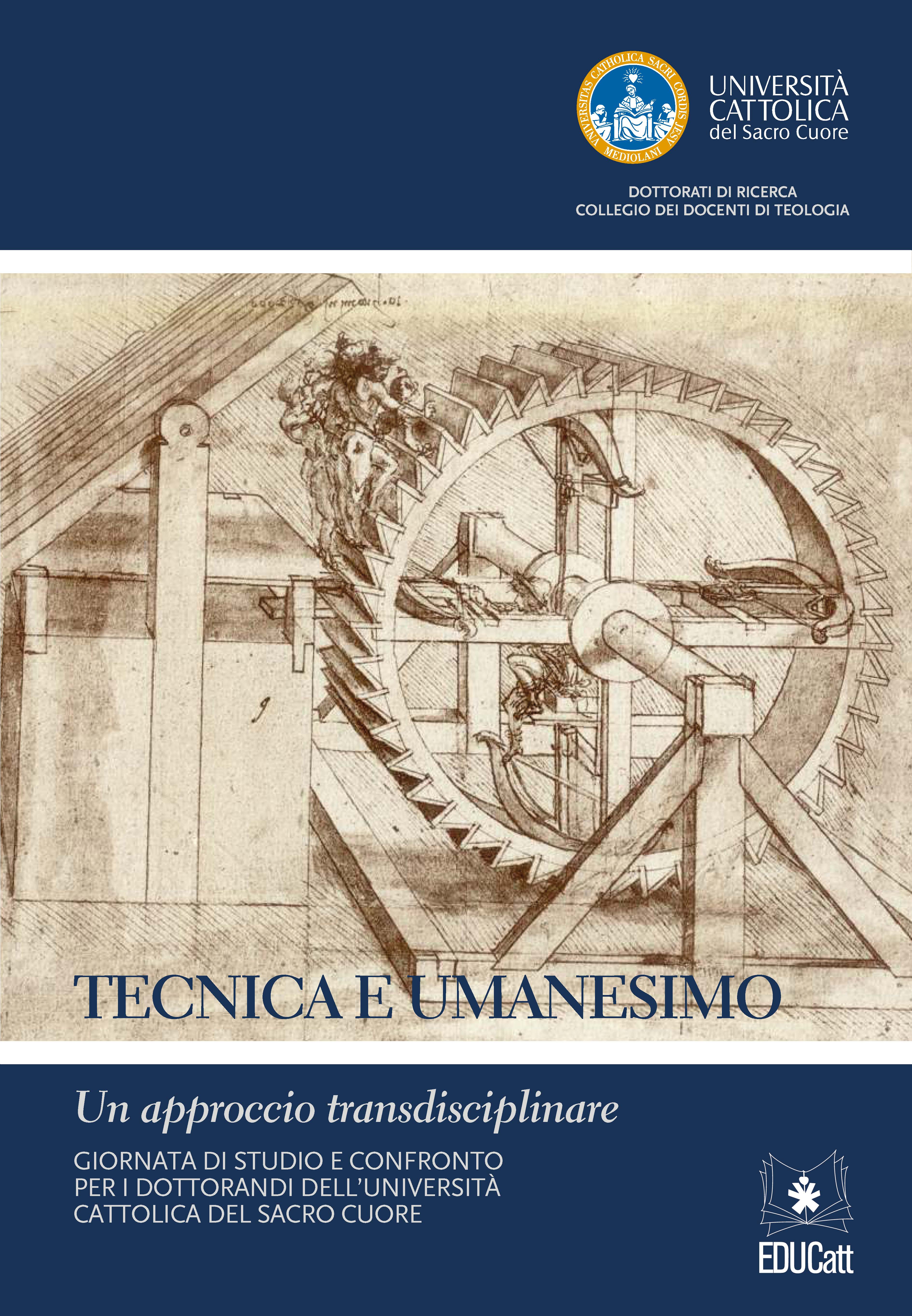 TECNICA E UMANESIMO. UN APPROCCIO TRANSDISCIPLINARE