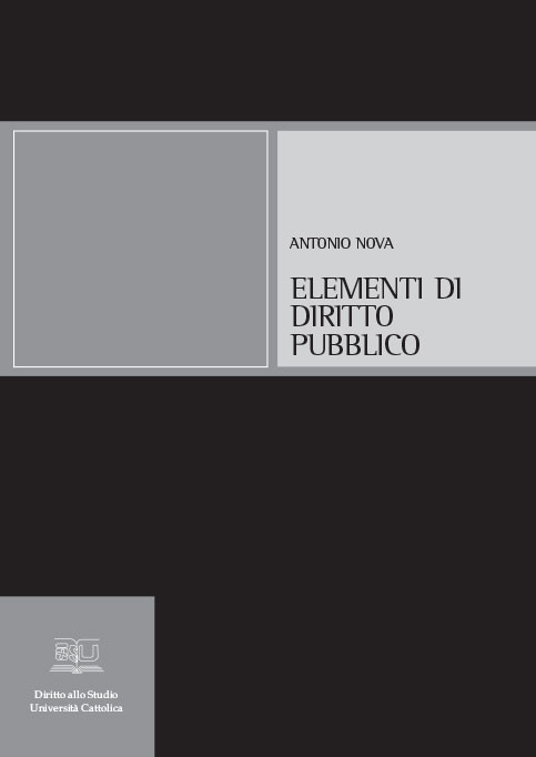 ELEMENTI DI DIRITTO PUBBLICO