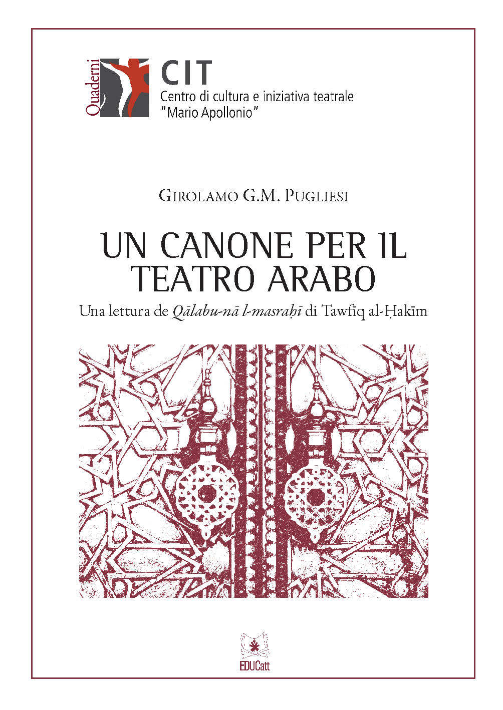 UN CANONE PER IL TEATRO ARABO