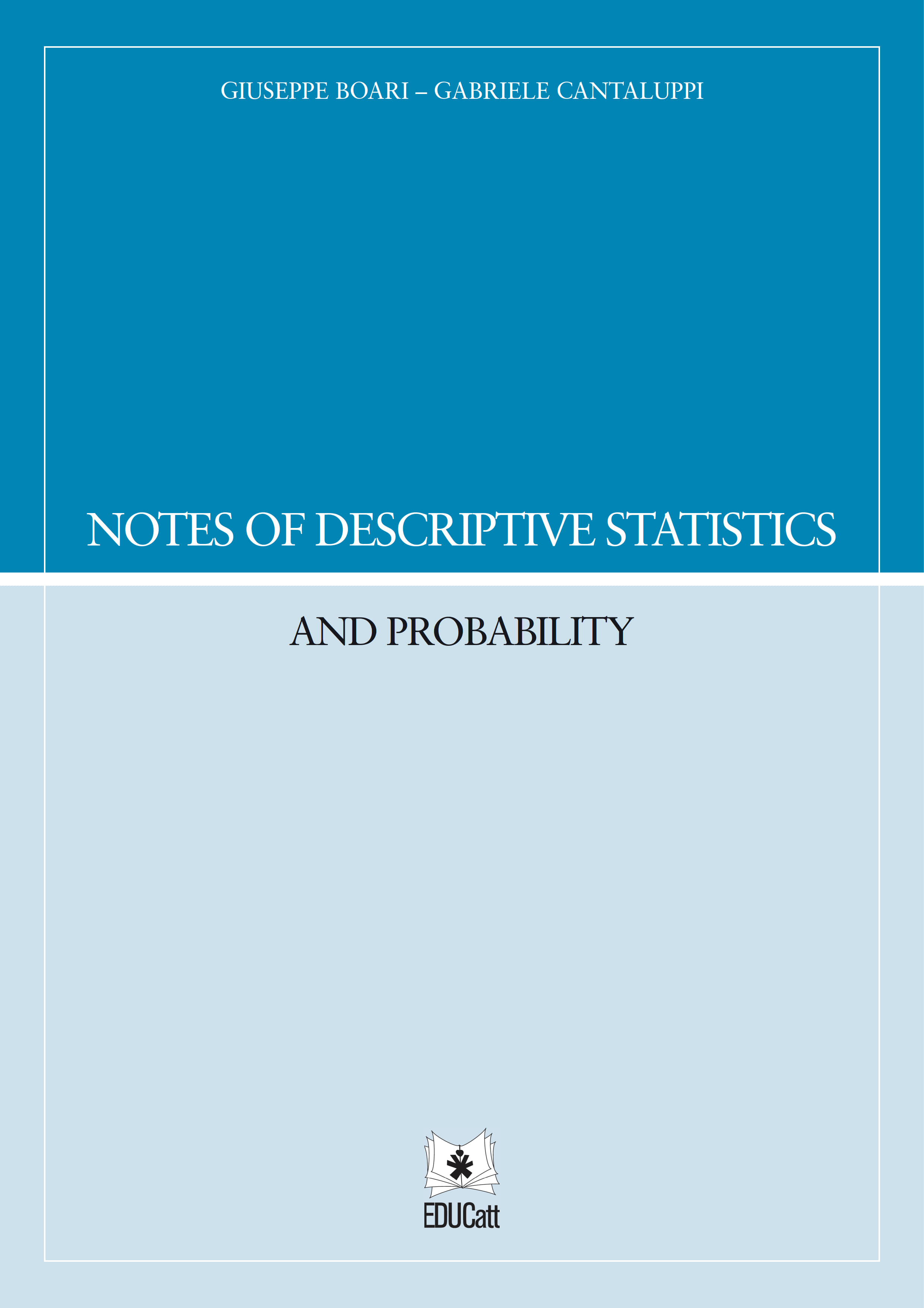 Notes Of Descriptive Statistics And Probability