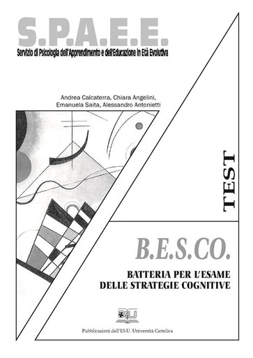 B.E.S.C.O. BATTERIA PER L'ESAME DELLE STRATEGIE COGNITIVE. SPAEE TEST