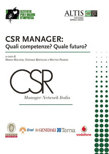 CSR MANAGER: QUALI COMPETENZE? QUALE FUTURO?