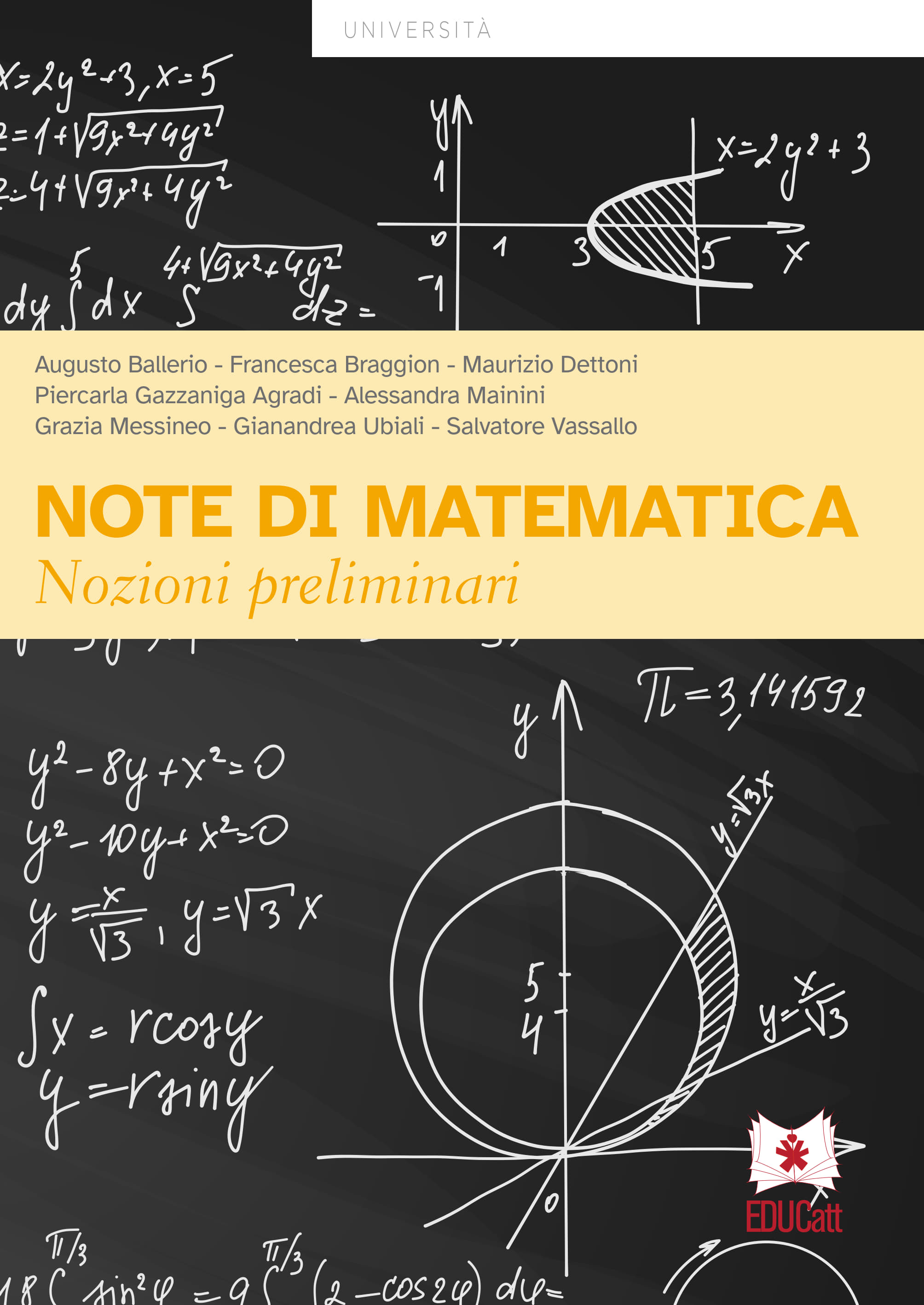 NOTE DI MATEMATICA. NOZIONI PRELIMINARI