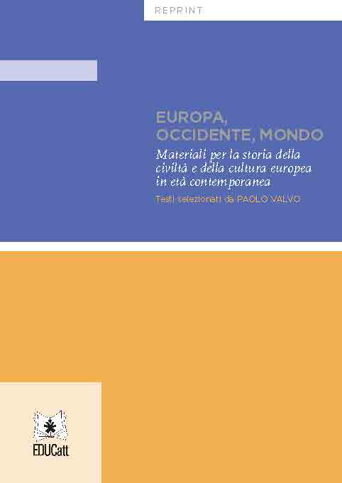 EUROPA, OCCIDENTE, MONDO