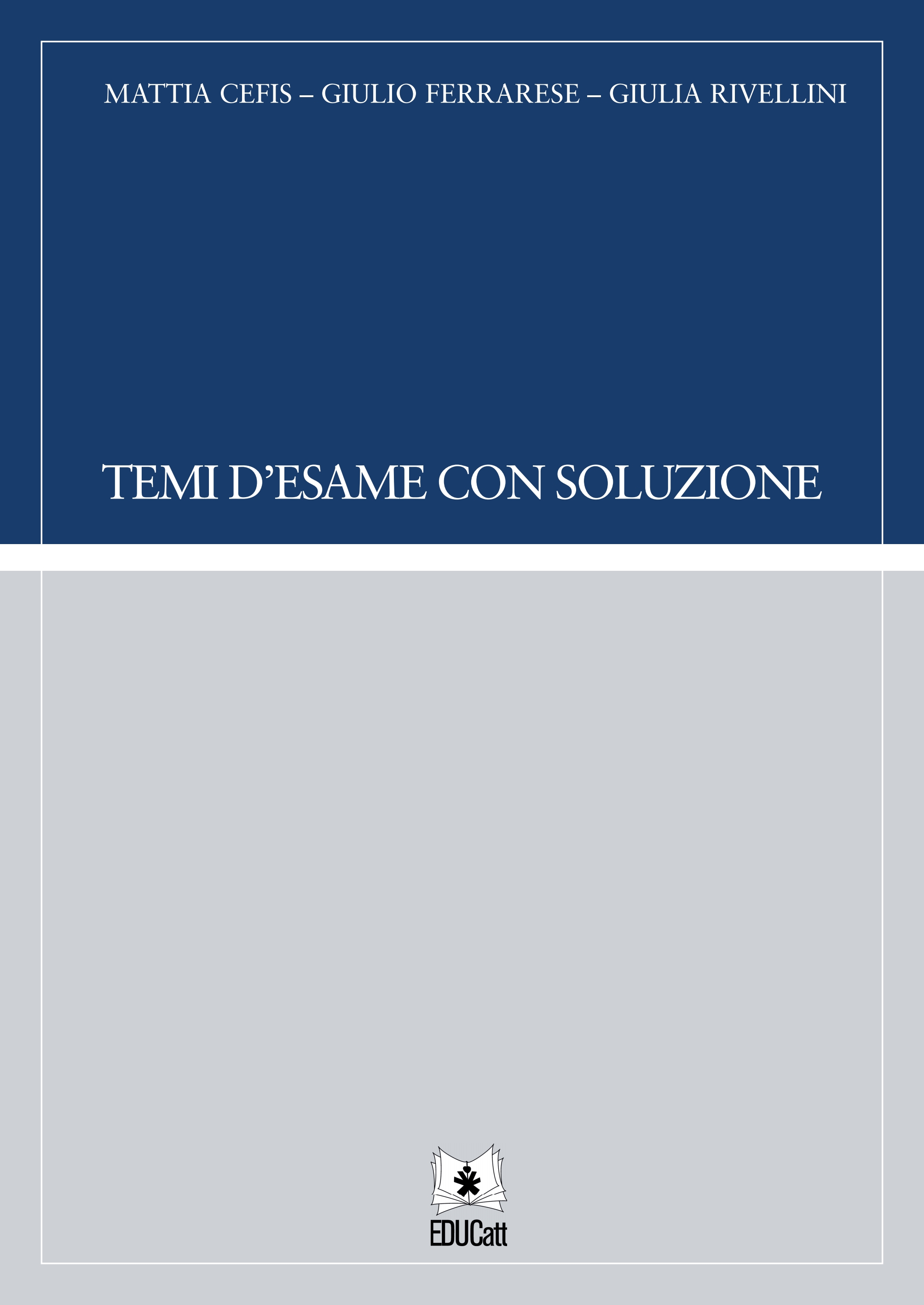 Temi d'esame con soluzione